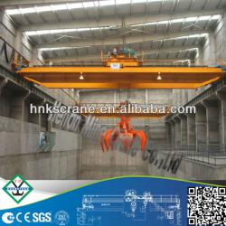 High quality double girder Grab Bucket Bridge Crane