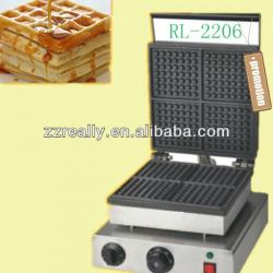 high quality easy cleaing easy operation with CE waffle machine manufactures