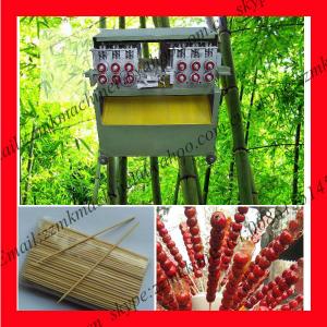 High Quality food stick making machine/Bamboo stick making machine/bamboo skewer machine/008615514529363