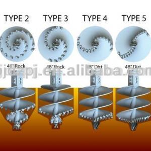 High quality hard Rock drilling auger for Soilmec piling rig
