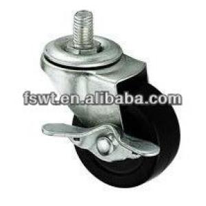 High Quality Light Duty Flat Screw Activities Caster Wheel