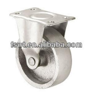 High Quality Light Duty Iron Rigid Casters