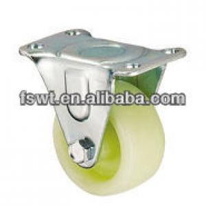 High Quality Light Duty White Fat Boy Rigid Caster Wheel