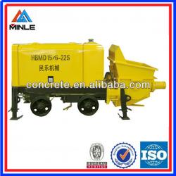 High quality mini concrete pump HBMD15/6-22 for hot sale