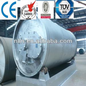 high quality no pollution old tyre recycling equipment with 45~53% high oil yield