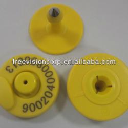 high quality PU rfid ear tag for tagging cattle