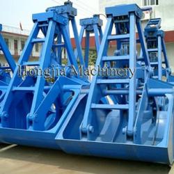 High Quality Two Ropes Grab Clamshell Crane Bucket