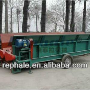 High quality wood tree debarking machine