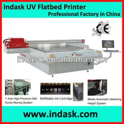 High Resolution Digital UV Glass Flatbed Printer