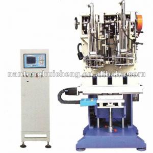 High Speed brush and broom tufting and drilling machine