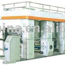 High speed computer gravure printing machine