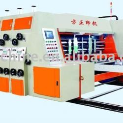 High Speed Corrugated cardboard printing slotting and die cutting machine