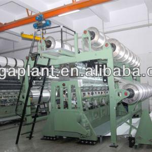 High speed double needle knitting machine