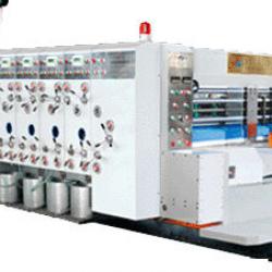 High Speed Lead edge feeder high-speed flexo printing slotting die cutting with stacker