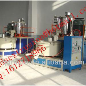 High speed plastic mixing unit