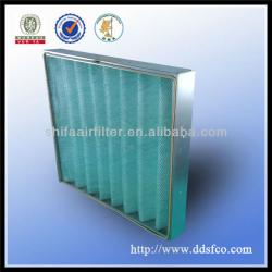 High temperature fiberglass AHU panel filter