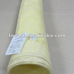 High temperature mixed fiber needle felt filter bag