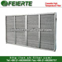 High temperature panel filters