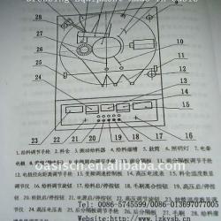 High-voltage sorting machine, experimental high-voltage Sorter