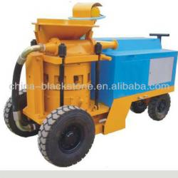 High working efficiency dry mix shotcrete machine