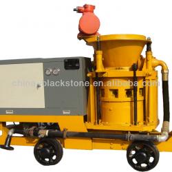 High working efficiency shotcrete gunite machine