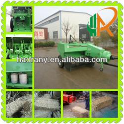 high working speed square wheat straw baling machine