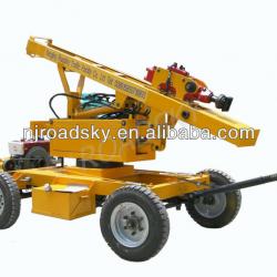 Highway Guardrail Hydraulic Post Driver for Sale