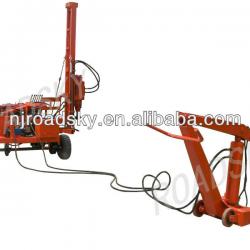 Highway Guardrail Post Hydraulic Puller