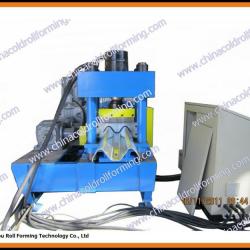 Highway guardrail roll forming machine