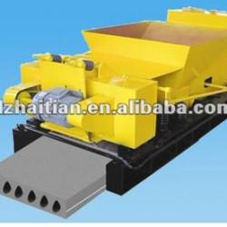 Hollow core concrete slab machine