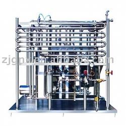 Homogenization plate type pasteurizer of sterilization machine