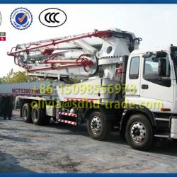 HONGDA Concrete Boom Pump Truck / Truck Mounted Concrete Pump 24m, 37m, 39m, 42m, 45m, 48m, 52m