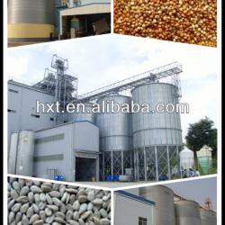 Hopper bottom steel silo(10-15000tons capacity) with 45degree and 60degree hopper angle for sale