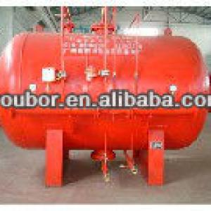 horizontal storage tank