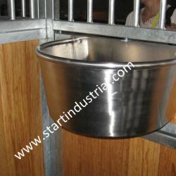 horse feed trough in Stainless steel