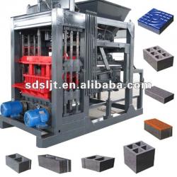 Hot! 2013 new design QT6-15 Full Automatic Hydraulic Concrete block making machine / interlock brick machine