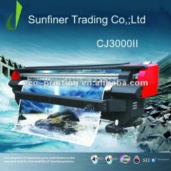 HOT!!3.2m CJ 3000 Series inkjet printer with 1440dpi