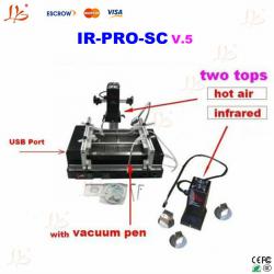 Hot air BGA rework station IR-PRO-SC V.5, infrared BGA reballing station upgrade from PRO SC ,repair for laptop desktop ps3