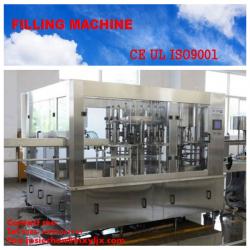 Hot automatic carrot juice filling machine,washing,filling and capping 3-in-1 unit