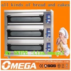 HOT !! bakery gas oven OMJ-D3L/9T( manufacturer CE&ISO9001)