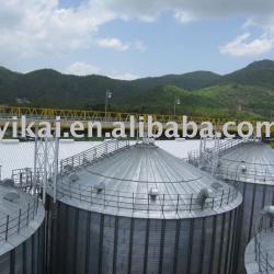 Hot galvanized grain silos prices