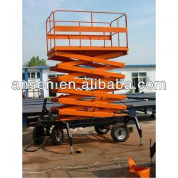 Hot! Hydraulic scissor lift/mobile lift platform