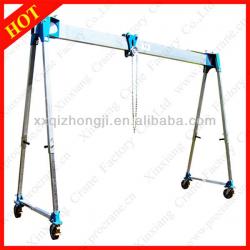 HOT Moveable Mini Gantry Crane/ 1t Workshop Gantry Crane