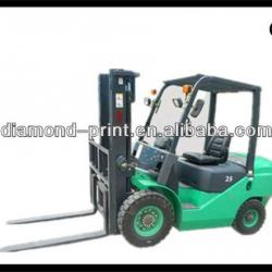 HOT SALE 2.5 ton Diesel forklift &blue colour &4 cylinders