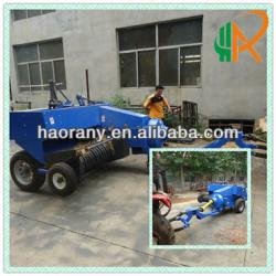 hot sale 4-15km/hour walking speed Wheat straw baling machine