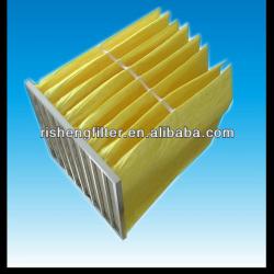 hot sale bag filter media/synthetic fiber pocket filter /non-woven fabric filter