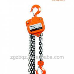 Hot sale chain block/chain hoist /lifting machinery