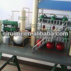 Hot-sale full-automatic continuous crude oil refining plant