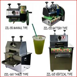 Hot sale hand-stytle/vertical type/battery type/table type sugar cane juice machine