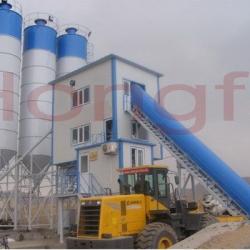 hot sale HZS90 concrete mixing plant